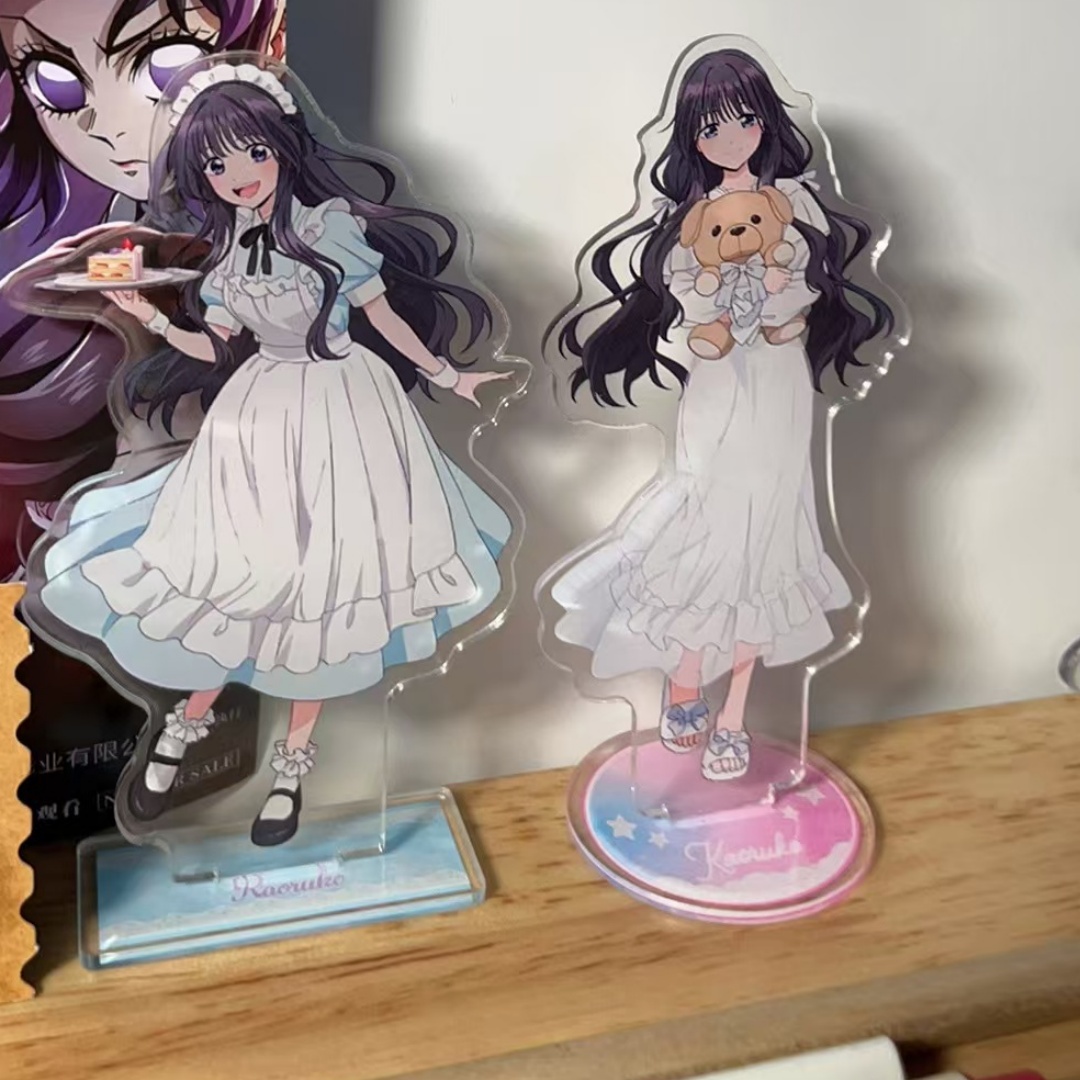 Supply Florist - アニメ花はるびんと咲く 香りの花は凛々に咲く コスプレフィギュアスタンド スタンディングプレート アクセサリー飾り