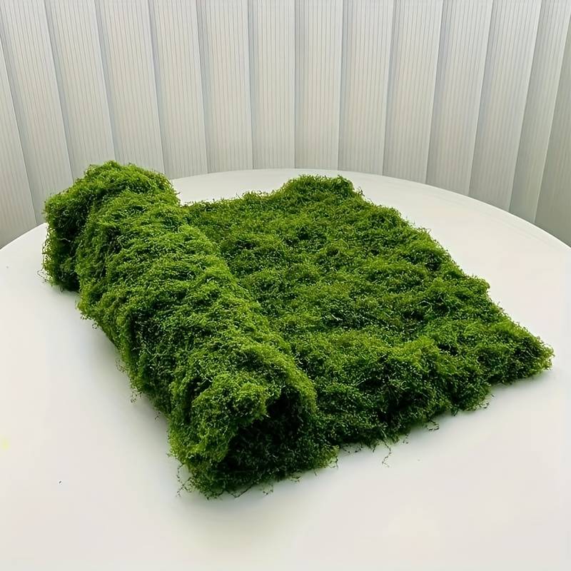 20フィート×20フィートの人工苔マット、屋内植物用グリーン - Preserved Moss Sheet のレビューと価格