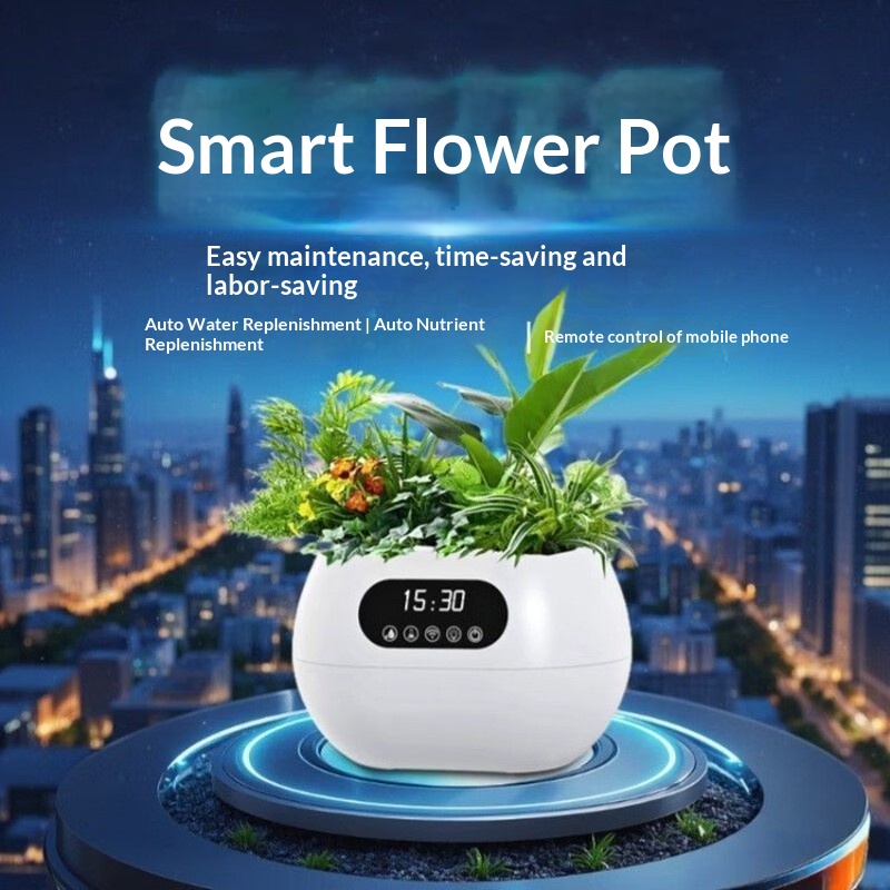 AIインテリジェント植木鉢 自動給水 栄養補給 スマホ遠隔操 - Flower Supply のレビューと価格