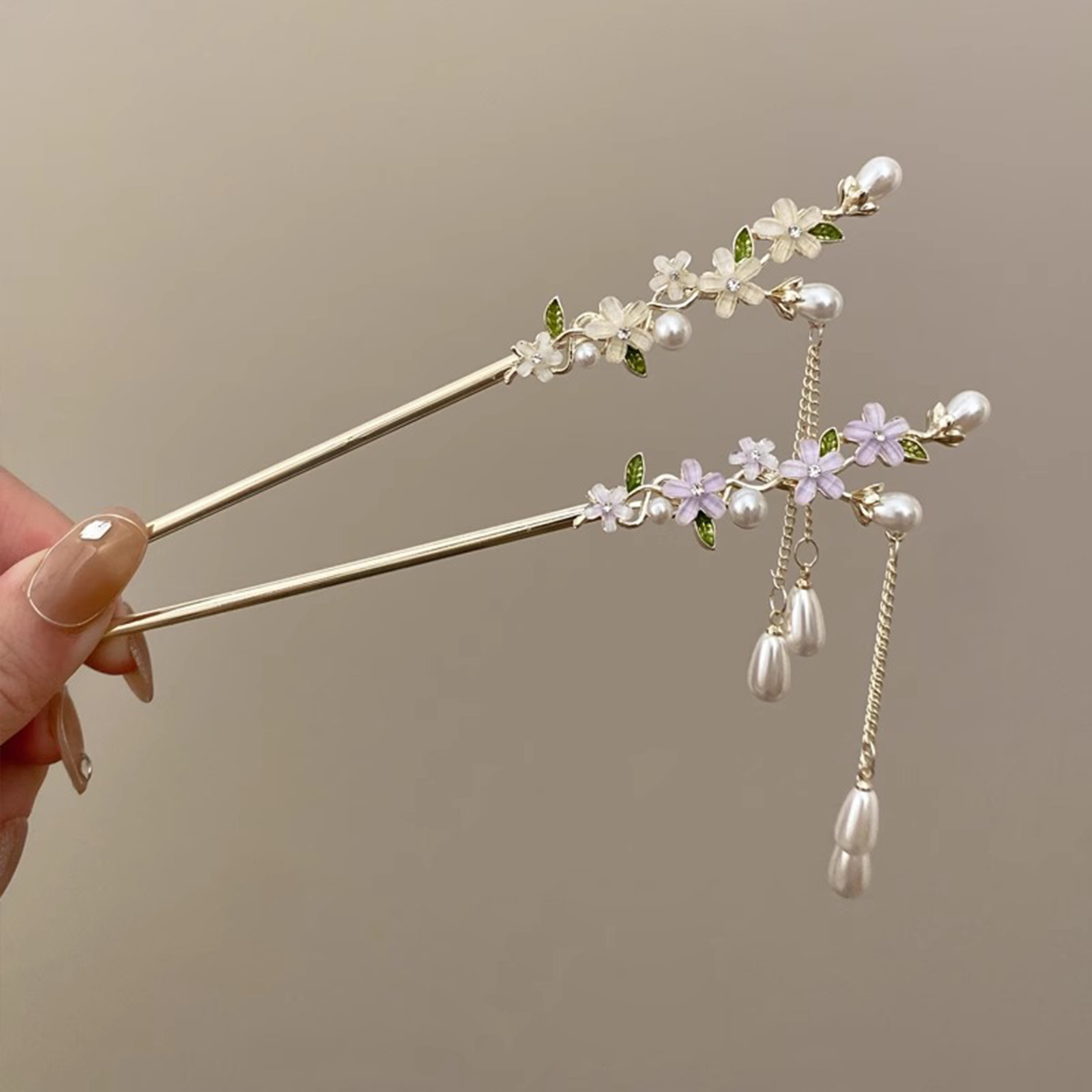 安全に固定できるヘアスティック、結婚式の伝統的な中国風の花と - Supply Florist のレビューと価格